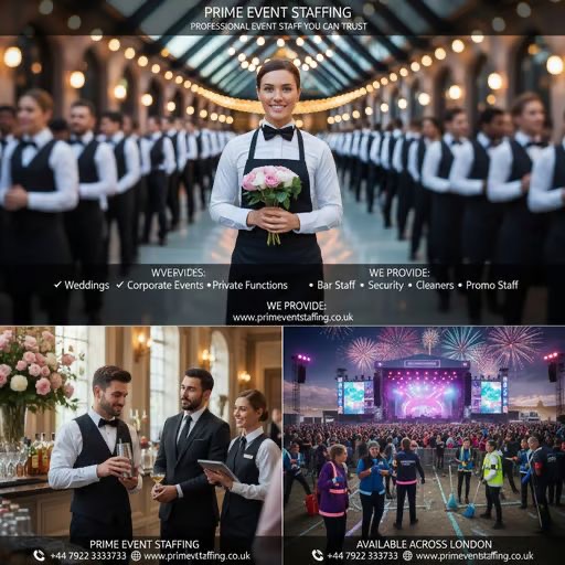 Prime Event Staffing services